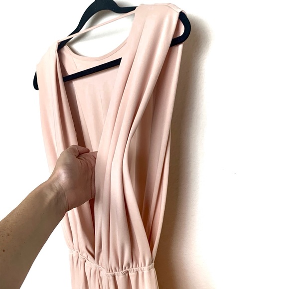 H&M Blush Goddess Maxi Dress size 2 Bridesmaid - Picture 2 of 5